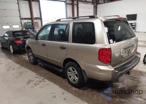 2005 Honda Pilot Ex-L from USA, damaged, VIN 5FNYF18535B022915